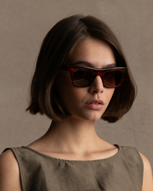 P. Johnson Orbison Havana Brown Sunglasses