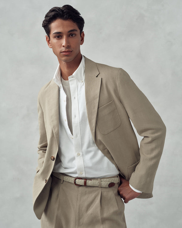 P. Johnson Oxford Shirt - White