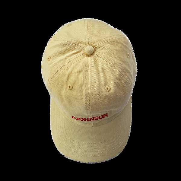 P. Johnson Palm Beach Yellow Serif Dad Cap