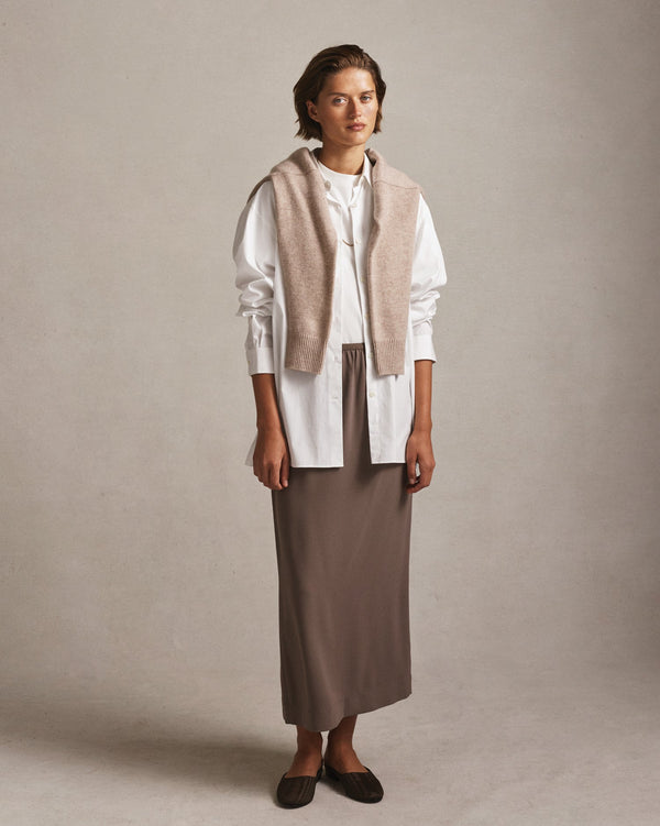 P. Johnson Pamela Skirt - Taupe