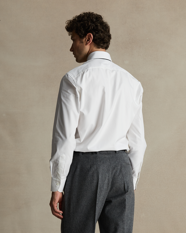 P. Johnson Perfect Shirt - White Twill