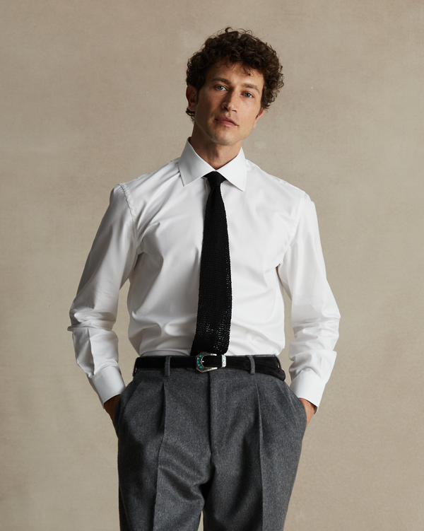 P. Johnson Perfect Shirt - White Twill