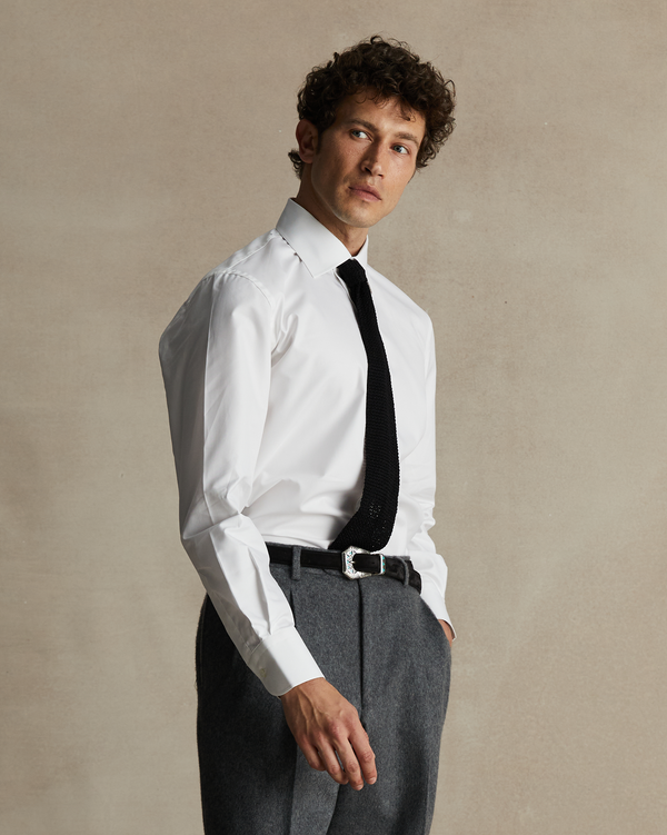 p. johnson Perfect Shirt - White Twill