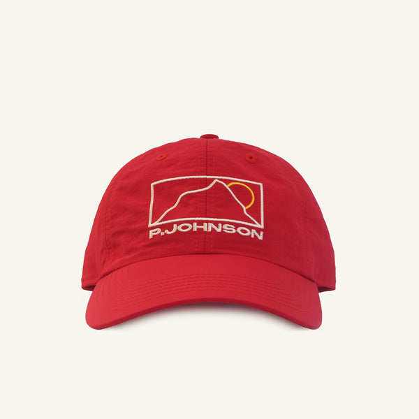 p. johnson Red Mount Tech Cap