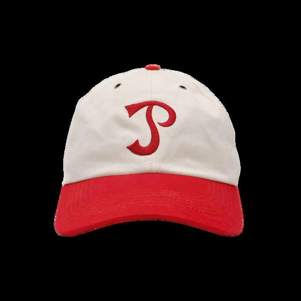 p. johnson Red & Off White Team Cap