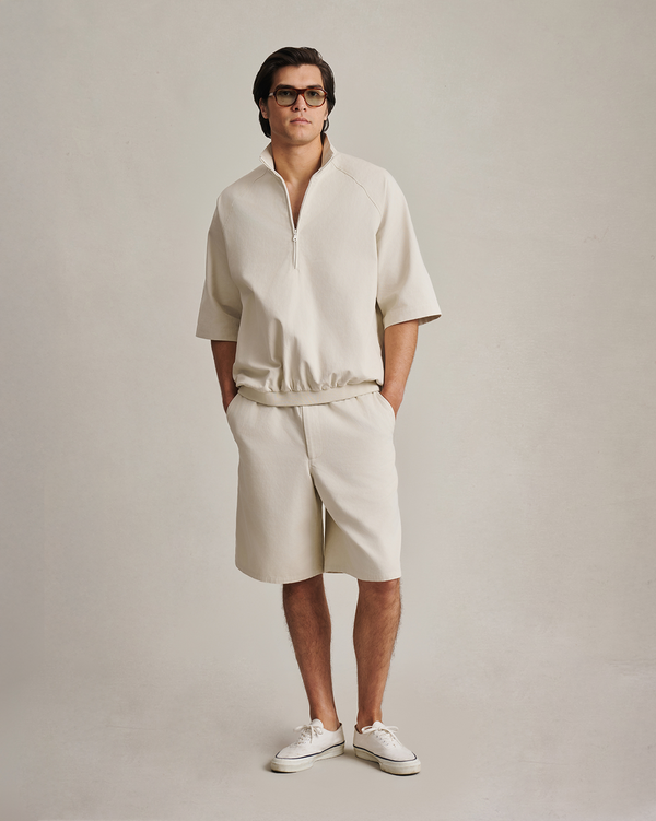 P. Johnson Rōjin Quarter Zip - Bone