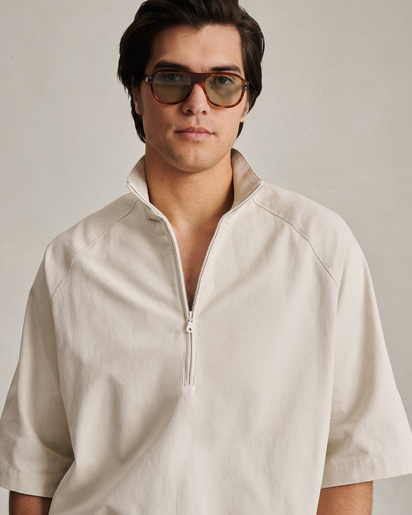 P. Johnson Rōjin Quarter Zip - Bone