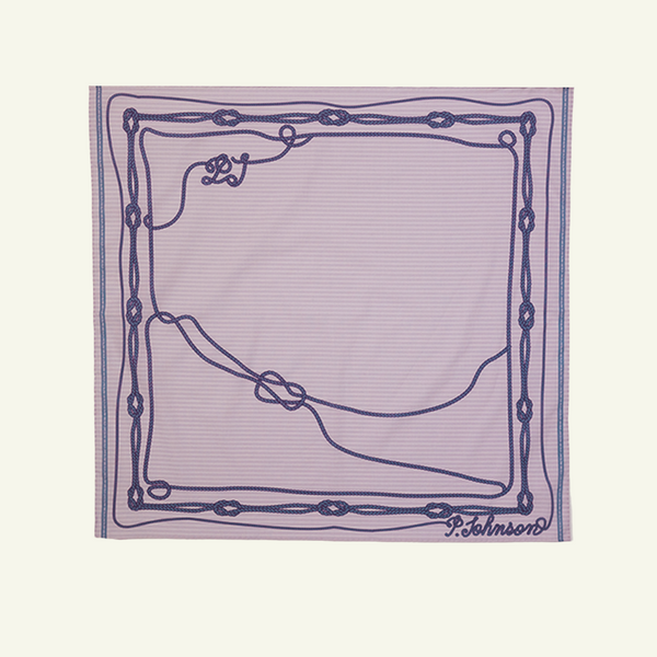 p. johnson Rope Neckerchief - Lavender