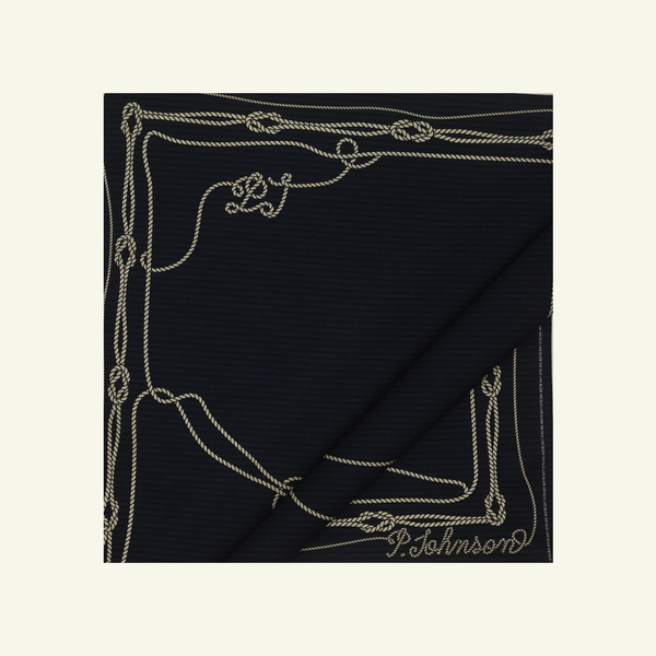 P. Johnson Rope Neckerchief - Navy