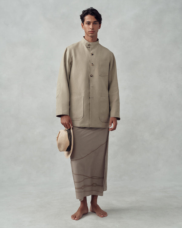 P. Johnson Rope Sarong - Taupe