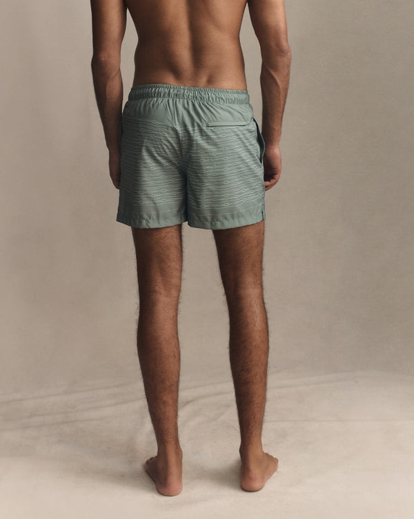 P. Johnson Rope Swim Shorts - Seafoam