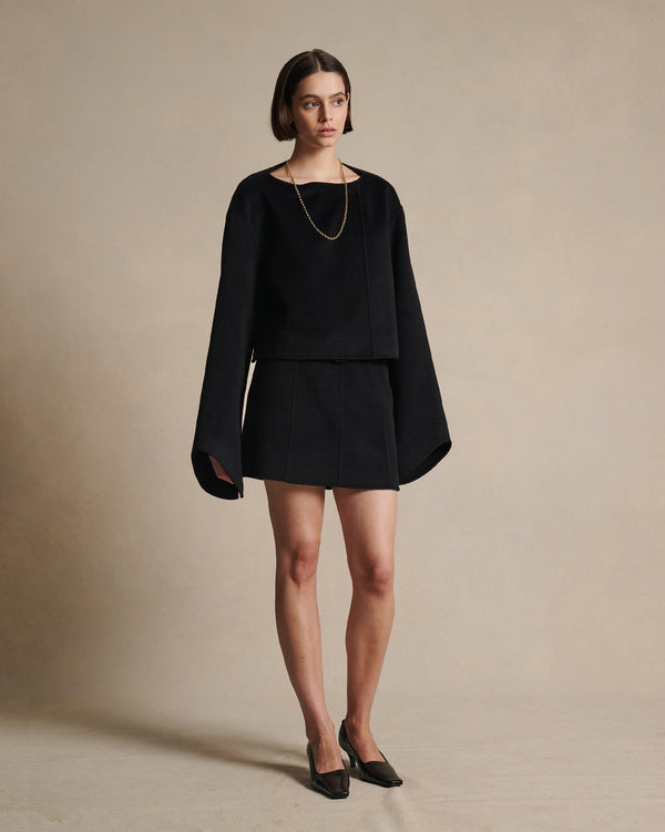 P. Johnson Rosie Mini Skirt - Black