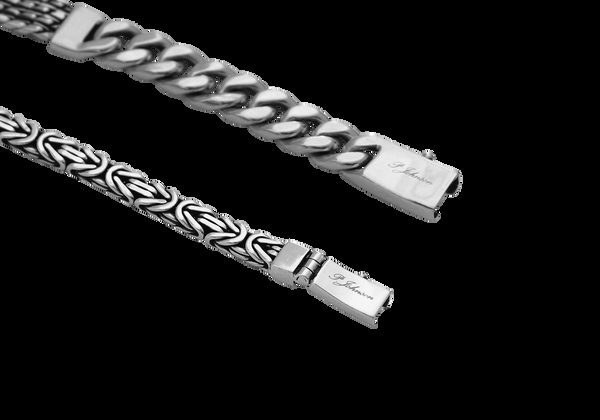 P. Johnson Silver Bracelet - Small