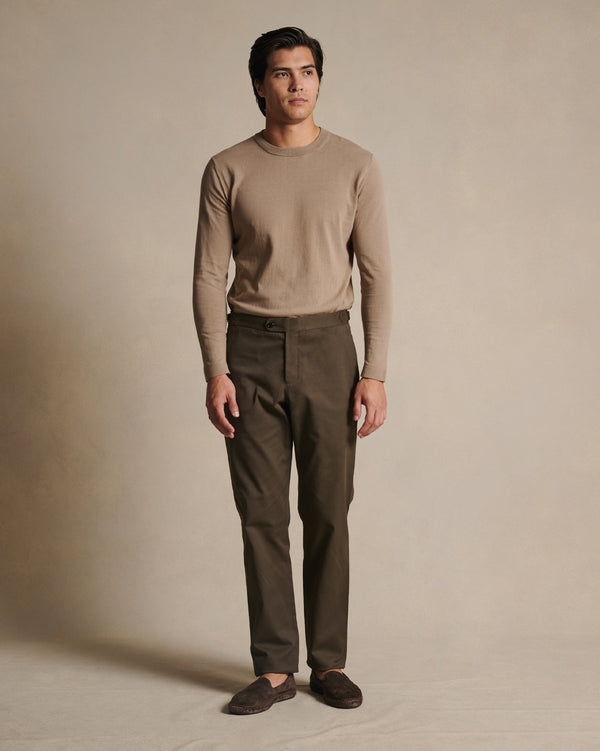 P. Johnson Slim Chino - Khaki