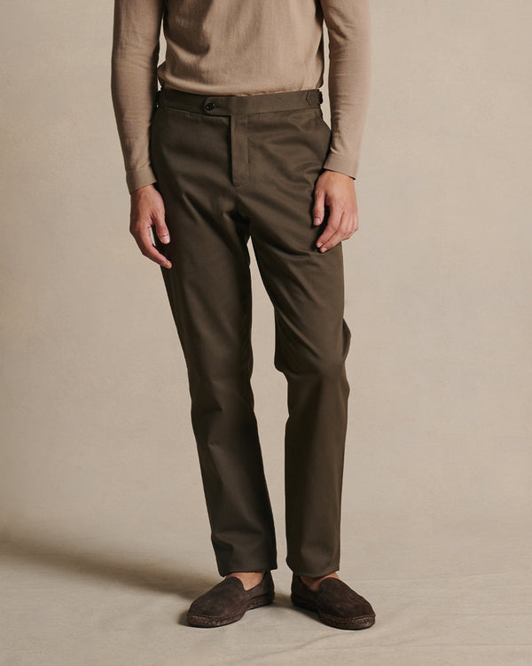 p. johnson Slim Chino - Khaki
