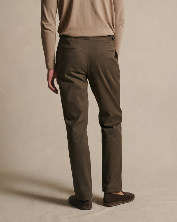 P. Johnson Slim Chino - Khaki