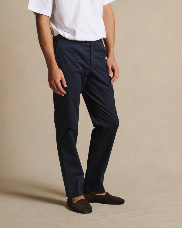P. Johnson Slim Chino - Navy