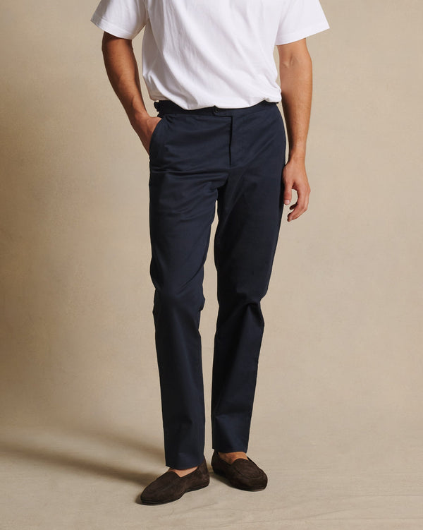 p. johnson Slim Chino - Navy