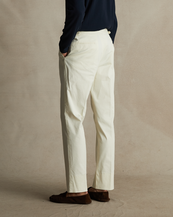 P. Johnson Slim Chino - Off White