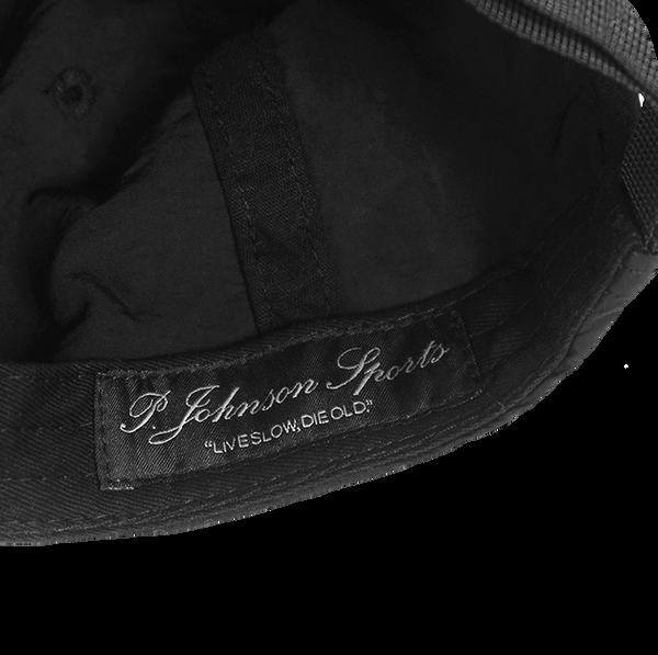 P. Johnson Sporting Logo Tech Cap - Black