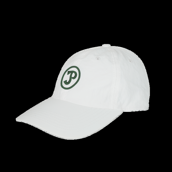 P. Johnson Sporting Logo Tech Cap - White