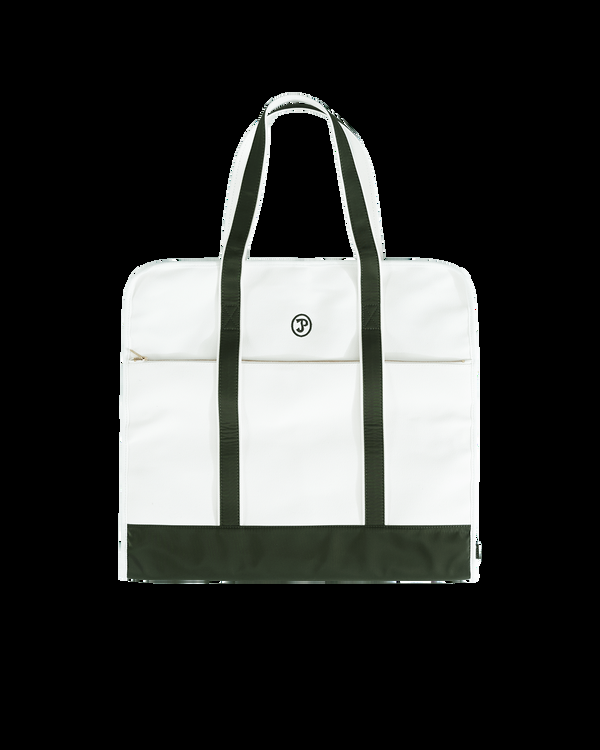 p. johnson Suit Travel Bag - Off White / Olive