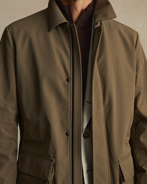 P. Johnson Technical Field Jacket - Khaki