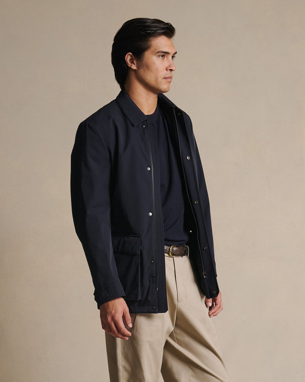 P. Johnson Technical Field Jacket - Navy