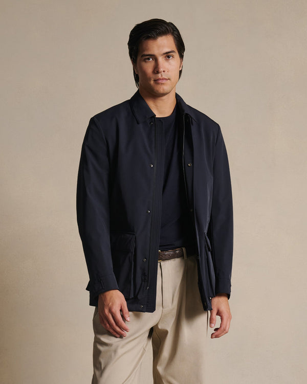 p. johnson Technical Field Jacket - Navy