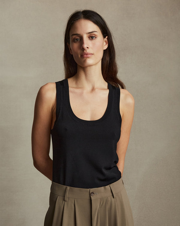 p. johnson Tessa Tank - Black