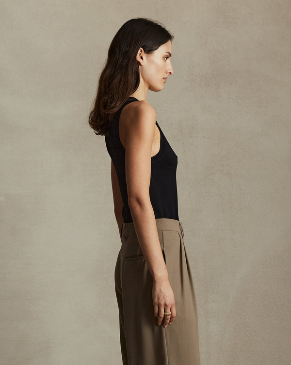 P. Johnson Tessa Tank - Black