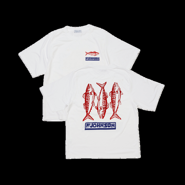 p. johnson Three Fish Tee
