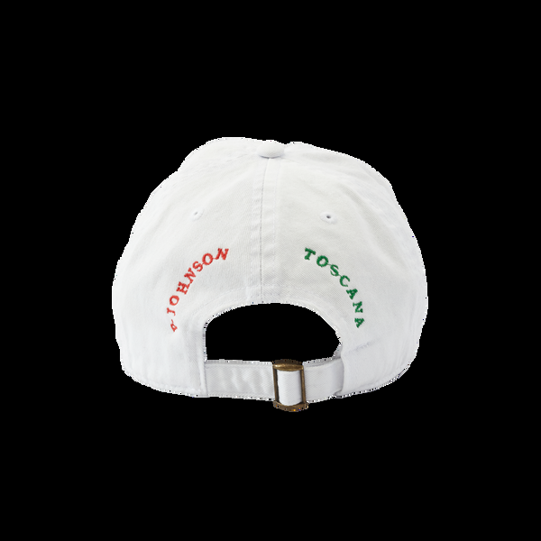 P. Johnson White Sartoria Carrara Dad Cap