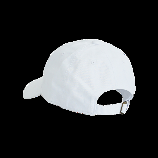 P. Johnson White Tennis Dad Cap
