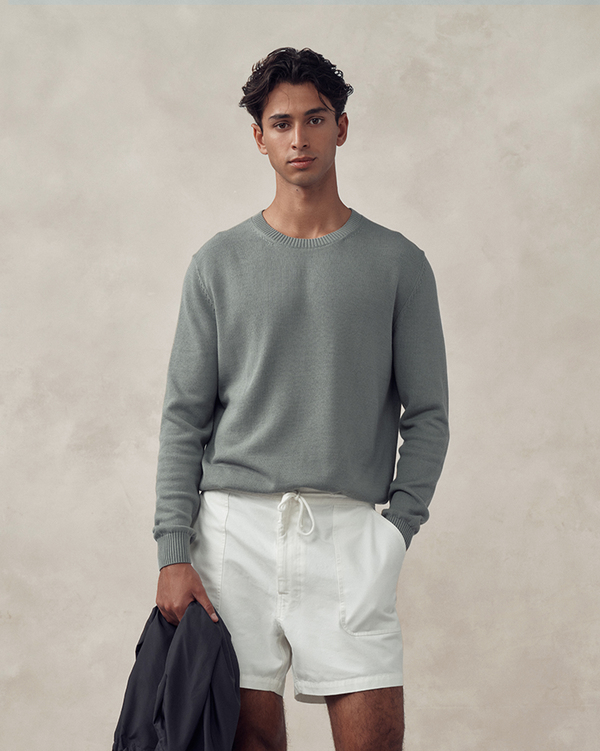 p. johnson Yachtie Sweater - Seafoam