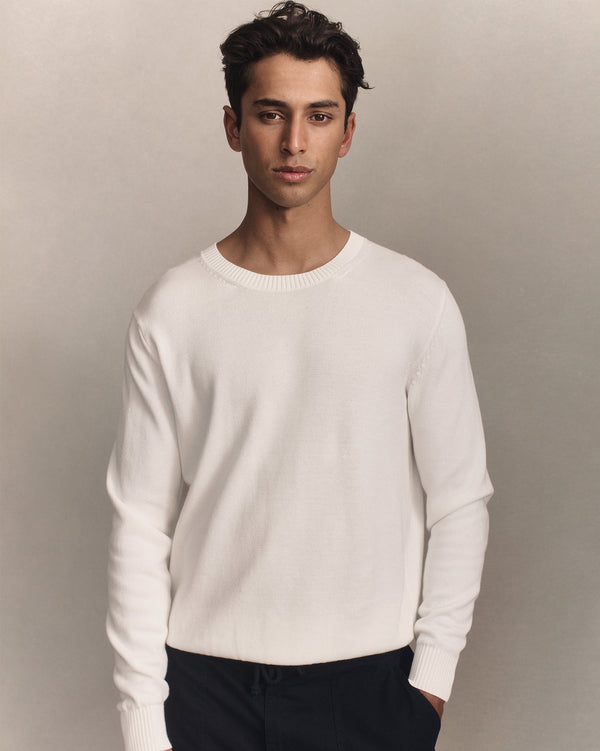 P. Johnson Yachtie Sweater - White