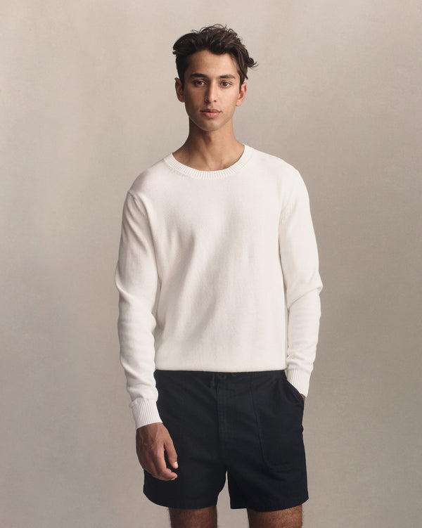 p. johnson Yachtie Sweater - White