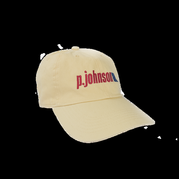 P. Johnson Yellow Tennis Dad Cap