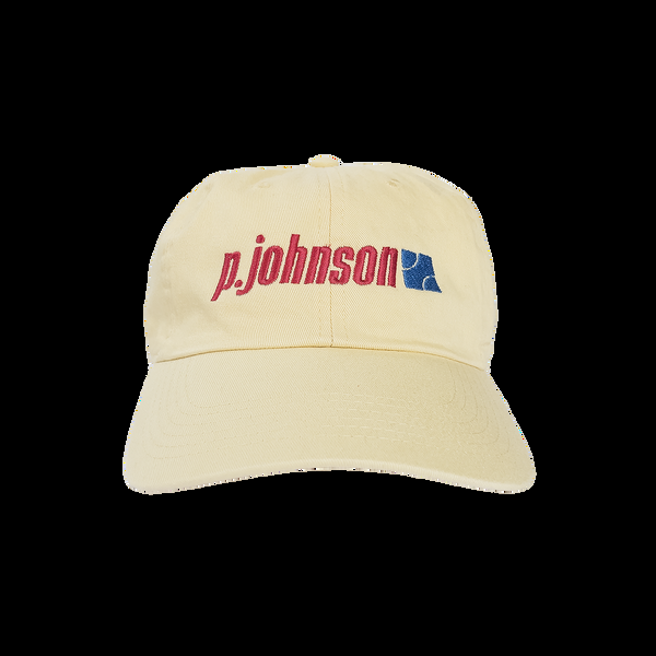 p. johnson Yellow Tennis Dad Cap