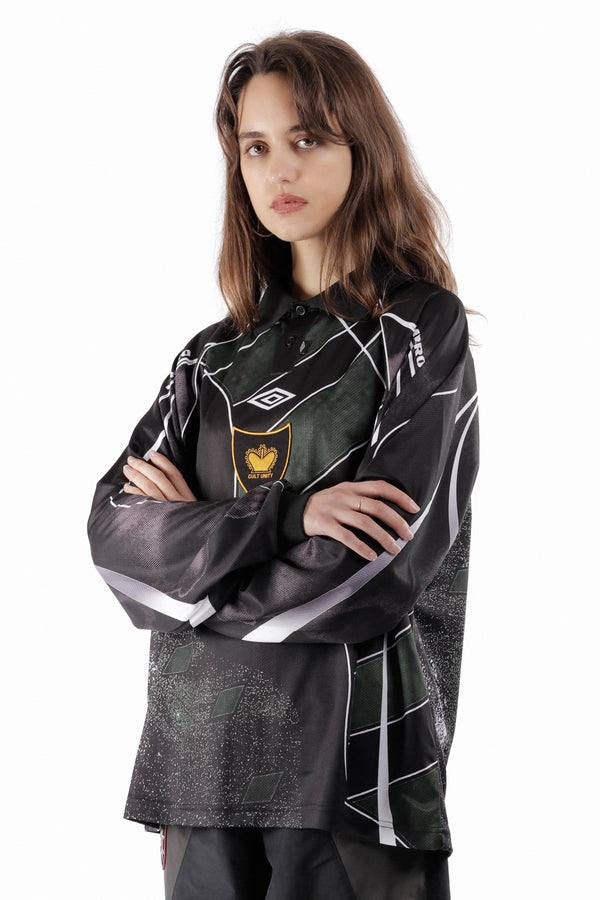 p.a.m. perks and mini 95 96 Ls Polo Dark Green Black