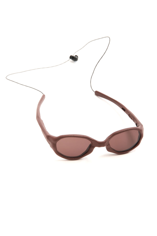 p.a.m. perks and mini ABICIS WORMHOLES SUNGLASSES GADUS BROWN