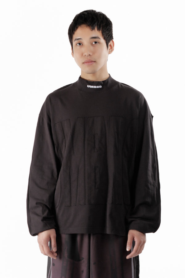 p.a.m. perks and mini Acuto Mock Long Sleeve Washed Black