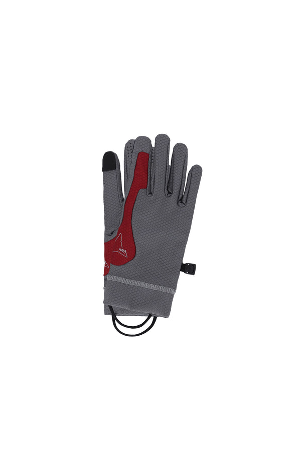 P.a.m. Perks And Mini Andie Base Layer Gloves Grey Dark Red