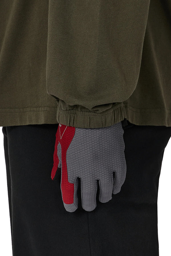 P.a.m. Perks And Mini Andie Base Layer Gloves Grey Dark Red