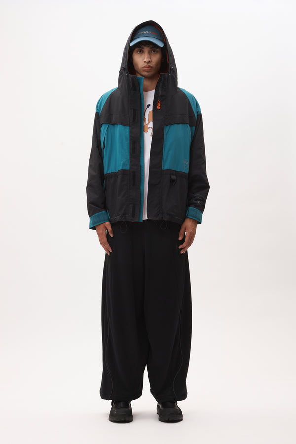 P.a.m. Perks And Mini AUROVILLE SAILING JACKET - BLACK TEAL