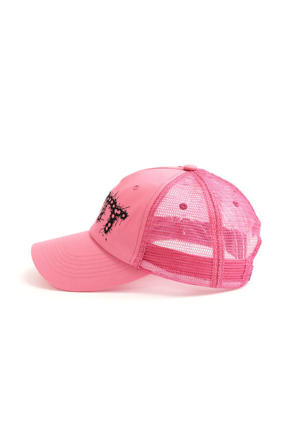 P.a.m. Perks And Mini BANG Logo Mesh-back 5-Panel Cap Pink