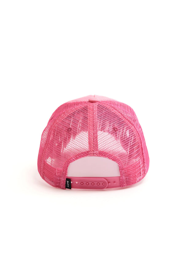 P.a.m. Perks And Mini BANG Logo Mesh-back 5-Panel Cap Pink