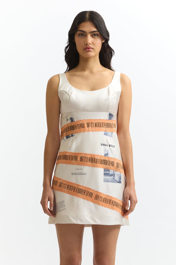 p.a.m. perks and mini BUT I'LL NEVER JOSEPHINE DRESS - MARTINE SYMS