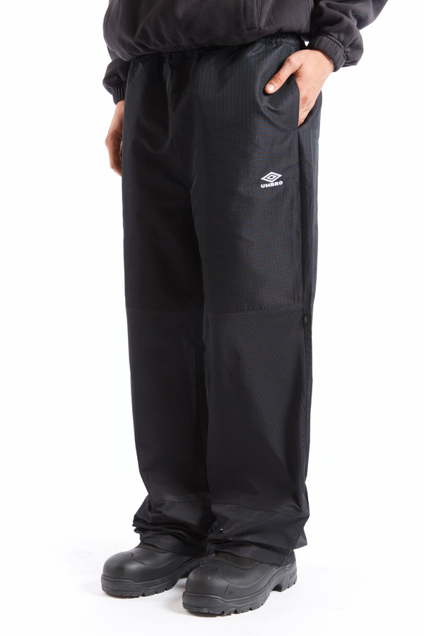 P.a.m. Perks And Mini Check Track Pants Navy Dark Brown