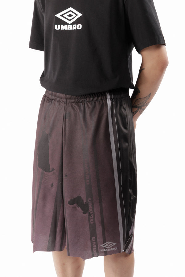 P.a.m. Perks And Mini Distressed Shorts Purple Black